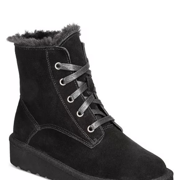 Abbbaa Cold Weather Lace-Up Boots - Picture 2 of 5